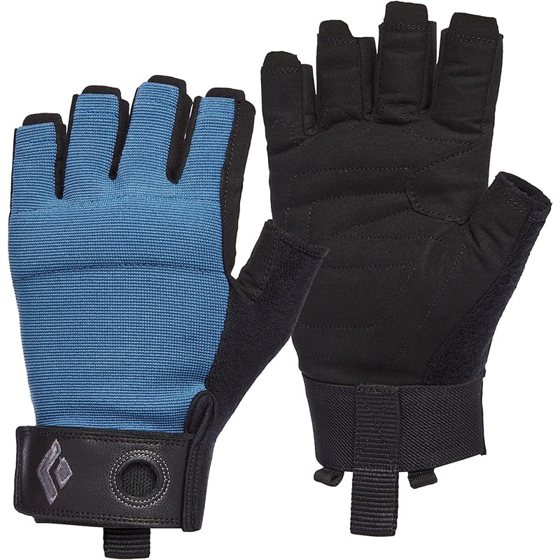 BLACK DIAMOND Crag Half-Finger Gloves astral blue